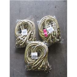 3 Bundles of Twelve 42" Bungee Cords