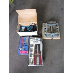 Tachometer, Drill Press Vice, Air Brush & More