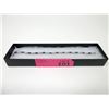 Image 2 : 7.8 CT Sapphire & Diamond Tennis Bracelet