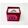 Image 2 : Ruby & Diamond Sterling Silver Ring