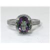 Image 1 : Mystic Topaz & Diamond Dinner Ring