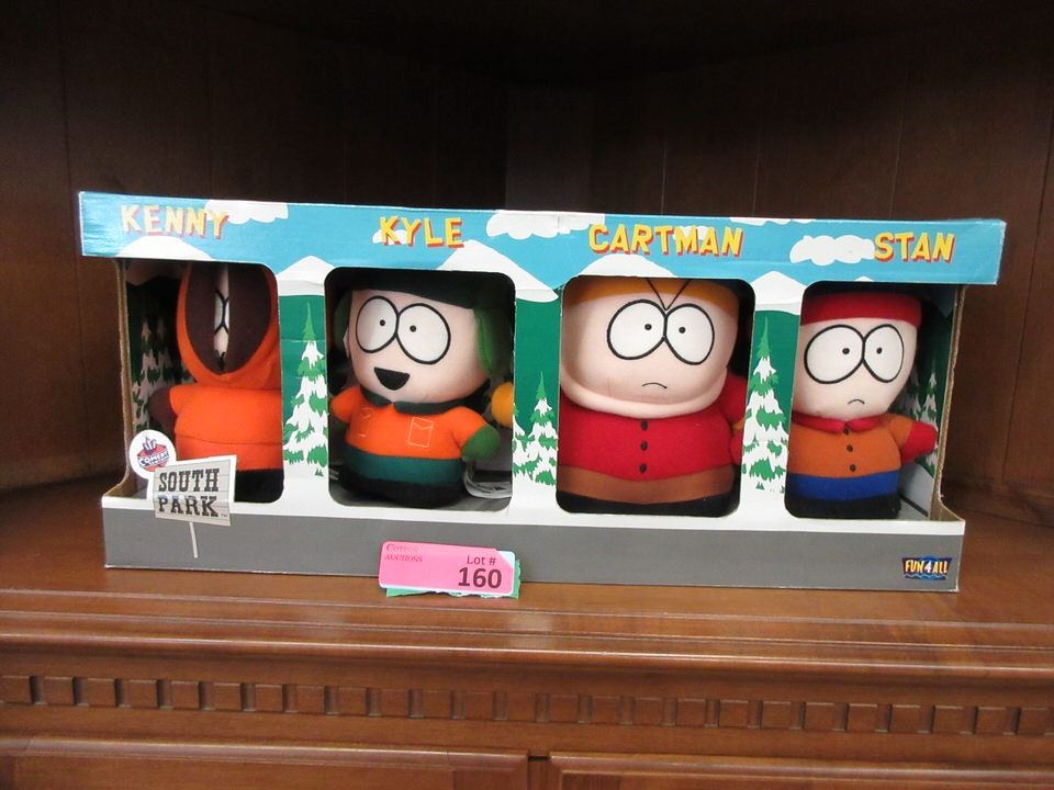 1998 Comedy Central South Park Plush Toy Set