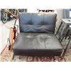 Image 1 : Brown Bonded Leather Click Clack Chair