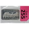 Image 1 : 1 Oz Stagecoach .999 Silver Art Bar