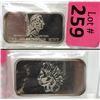 Image 1 : 1 Oz First Nations/ Washington .999 Silver Bar