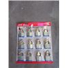 Image 1 : 12 New 1 1/2" Laminated Padlocks - Identical Keys