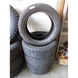 4 Kumho 255/50 R19 Studless Snow Tires