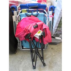 4 Assorted Folding Chairs - Store Returns