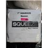 Image 1 : New 7" Queen Size Squeeze Mattress