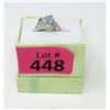 Image 2 : Blue Topaz & Diamond .925 Silver Dinner Ring