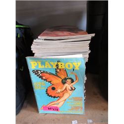 60+ Vintage Playboy & Penthouse Magazines