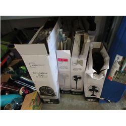 8 Assorted Electric Fans - Store Returns