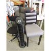 Image 1 : Tower Fan, Task Chair & 26" Stool