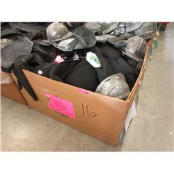 Large Box of Protective Gear & Helmets