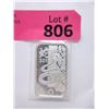 Image 1 : 1 Oz. .999 Fine Silver 2013 Year of the Snake Bar