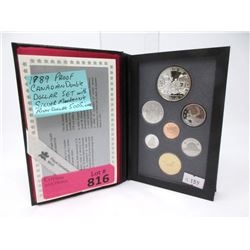 1989 Canadian Double Dollar Proof Coin Set