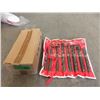 Image 1 : Case of Four 8 Piece Jumbo Punch & Chisel Sets