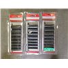 Image 1 : 3 New 9 Piece 1/2" Deep Drive Impact Sockets