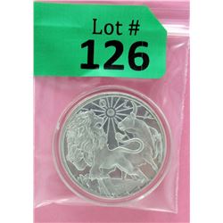 1 Oz. Resolve .999 Fine Silver 2015 Round