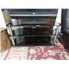 Image 1 : Tempered Glass TV Stand