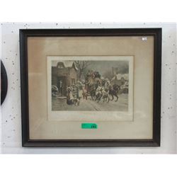 Vintage S. Sanderson Wells Framed Print