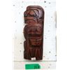Image 1 : R Krawchuck Carved Wall Plaque - 4 x 10"