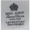 Image 2 : 1940's Royal Albert "Laurentian Snowdrop" China