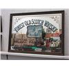 Image 1 : Framed English Pub Mirror - 36 x 27" Framed