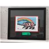 Image 1 : Richard Shorty Framed Print - Rainbow Bear