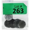 Image 1 : 10 WWII Nazi German Zinc Coins