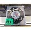 Image 1 : Andy Bathgate Autographed Hockey Puck