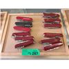 Image 1 : 12 Assorted Swiss Army Style Pocket Knives