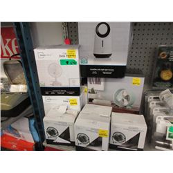 Humidifier & 8 Electric Fans - Store Returns