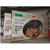 Image 1 : 2 Light Weight Cast Iron Stir Fry Pans