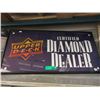 Image 1 : Illuminated Upper Deck Diamond Dealer Sign