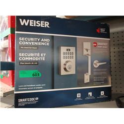 Weiser Lock & Handle Set Combo Pack