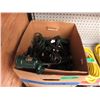 Image 1 : Box of Metal Electric Garden Light Stakes