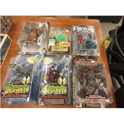 6 Spawn & Other Action Figures