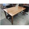 Image 1 : 3 x 5 Foot Wood Dining Table