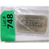 Image 1 : 1 Troy Oz. .999 Fine Silver "OPM" Bar