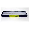 Image 2 : 7.15 CT White Topaz & Diamond Tennis Bracelet