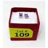 Image 2 : New 2 CT Amethyst Sterling Silver Stud Earrings
