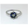 Image 1 : Ocean Blue Mystic Topaz Solitaire Ring