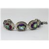 Image 1 : 50 CTW Rainbow Mystic Topaz Bracelet