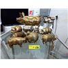 Image 1 : 10 Metal Animal Coin Banks - Majority are Pigs