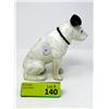 Image 1 : Cast Iron RCA Nipper Dog Bank - 2.5" x 6" x 6"