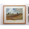 Image 1 : Large Wood Framed Scott Addis Print