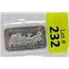 Image 1 : 1 Oz Stagecoach .999 Silver Art Bar
