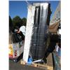 Image 1 : Black Bonded Leather Sofa - Store Return