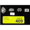 Image 1 : 4 Ladies Sterling Silver Rings - Sizes 6 and 7